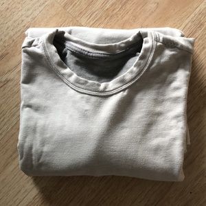 Lululemon Yoga Short Sleeve XXL grey